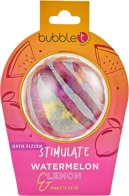 Stimulate Watermelon & Lemon Bath Fizzer