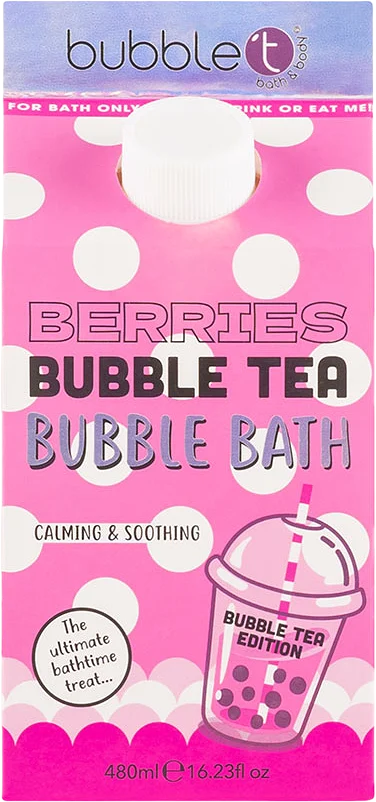 Berries Bubble Tea Bath Milk