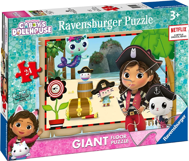 Gabby's Dollhouse Giant Floor puzzle B 24p