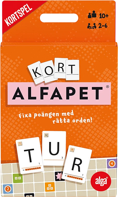 Kortspel Alfapet