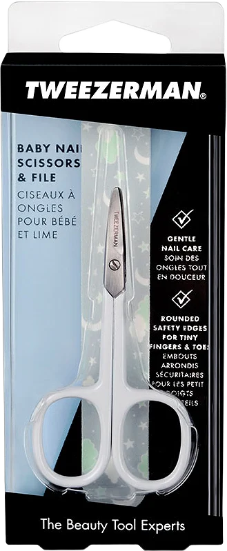 Retail Baby Nail Scissors With File