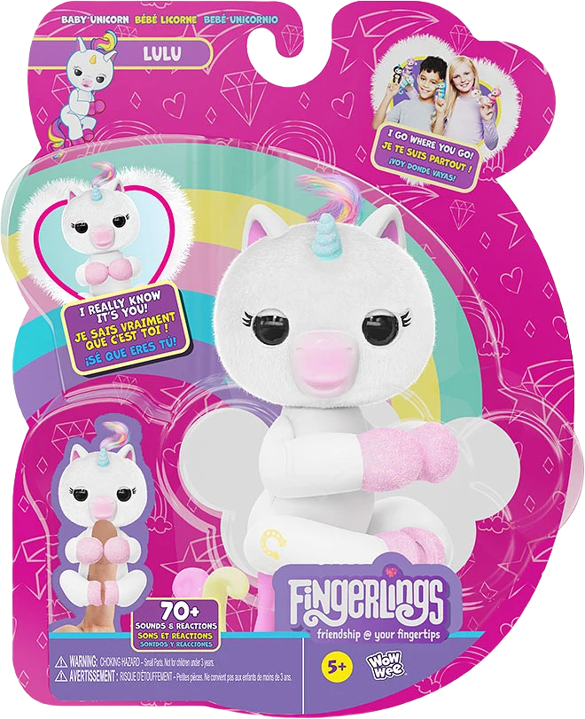 Fingerlings 2.0 Basic Enhörning - Lulu