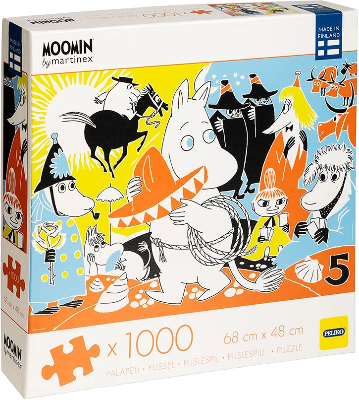 MUMIN 1000 PUSSEL COMICBOOK COVER 5