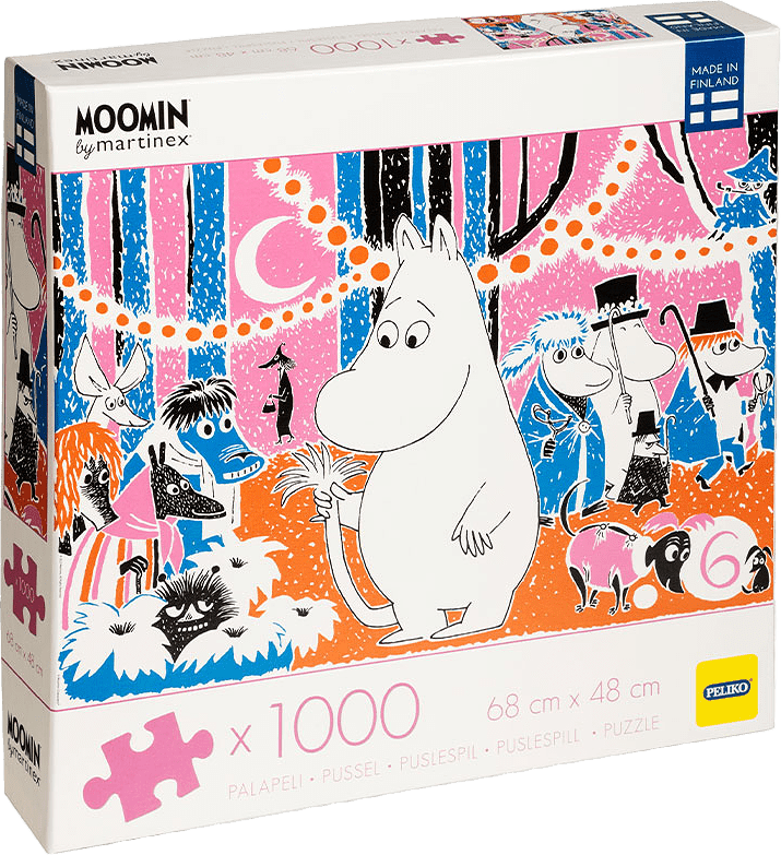 MUMIN 1000 PUSSEL COMICBOOK COVER 6