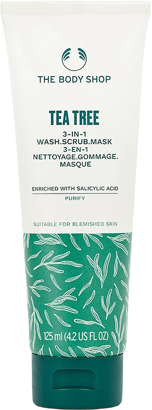 Tea Tree 3-in-1 Wash, Scrub & Mask