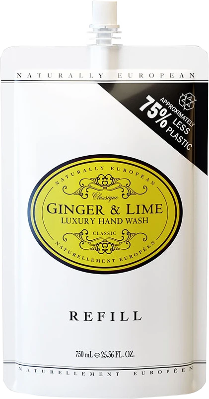 Hand Wash Refill Ginger & Lime 750ml