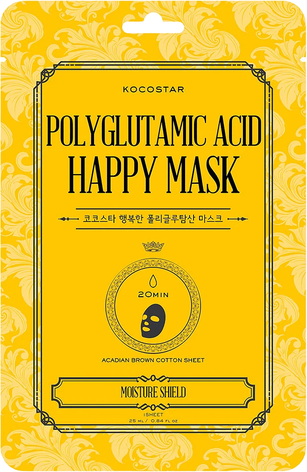 Polyglutamic Acid Happy Mask