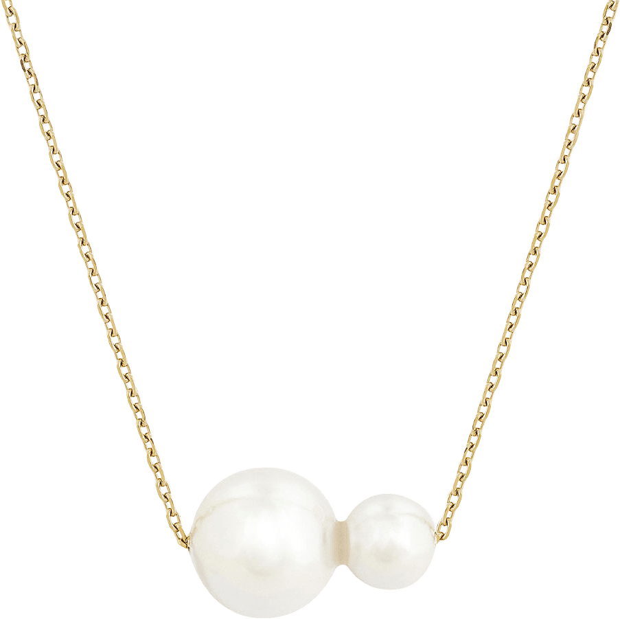 Globe Necklace Gold