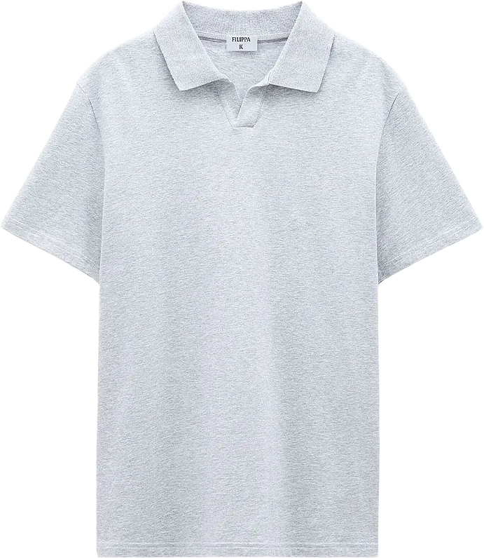 Stretch Cotton Polo T-Shirt