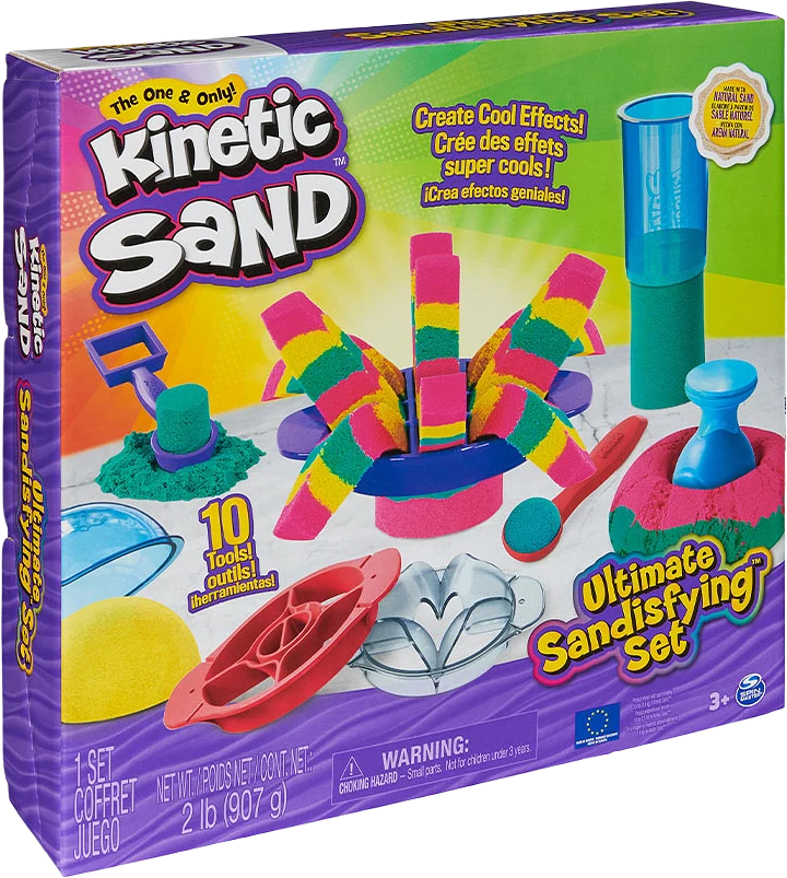 Kinetic Sand Ultimate Sandisfying set