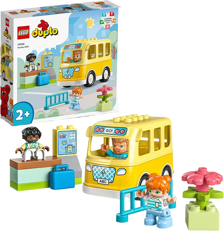 DUPLO® Town Bussresan 10988 Bygg- och lekset