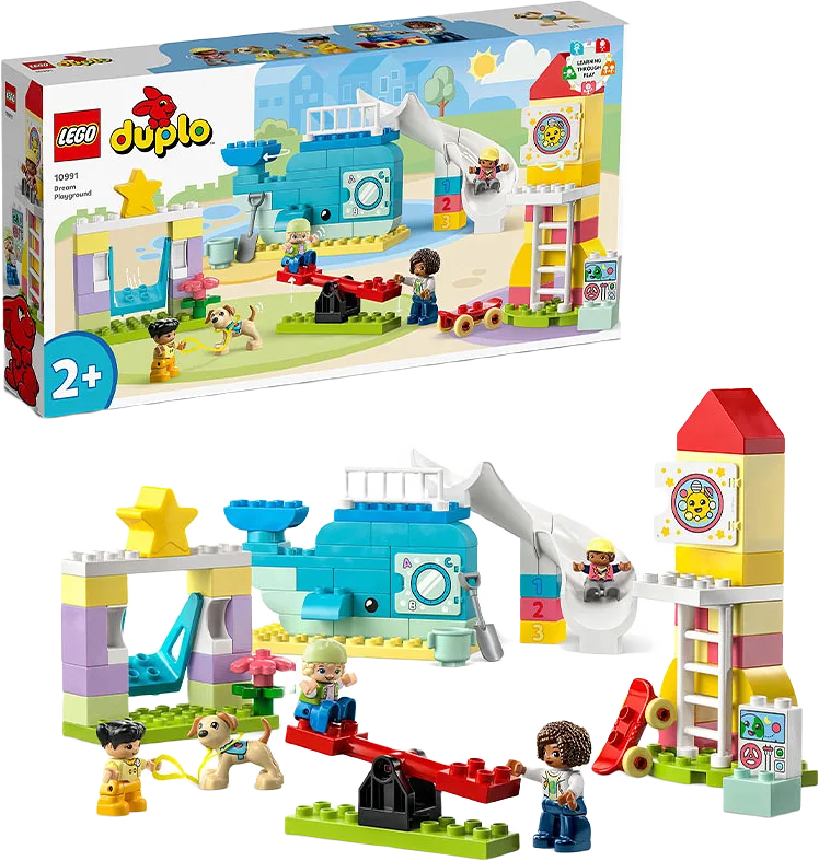 DUPLO® Town Drömlekplats 10991 Bygg- och lekset