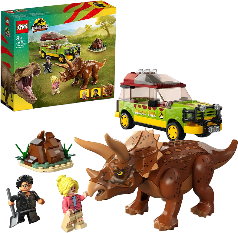 Jurassic Park Triceratopsforskning 76959 Bygg- och lekset