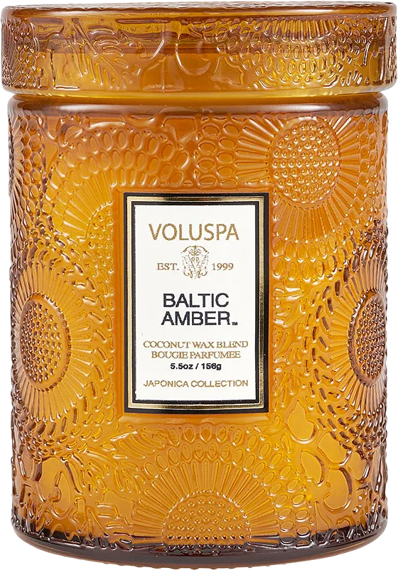 Small Jar Candle Baltic Amber