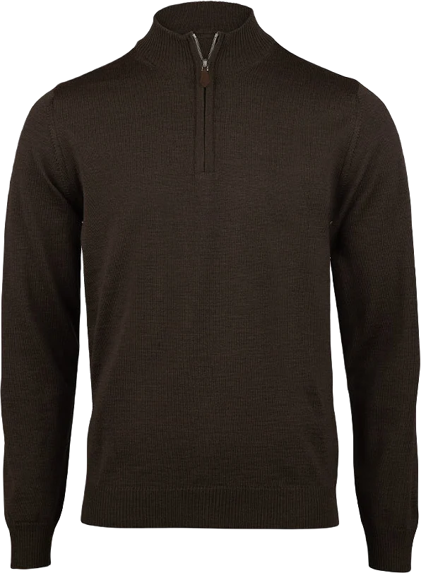 Merino Half Zip