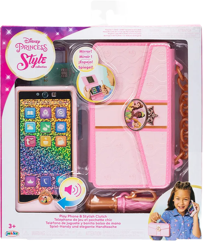 Disney Princess Style Collection Play Phone & Stylish Clutch