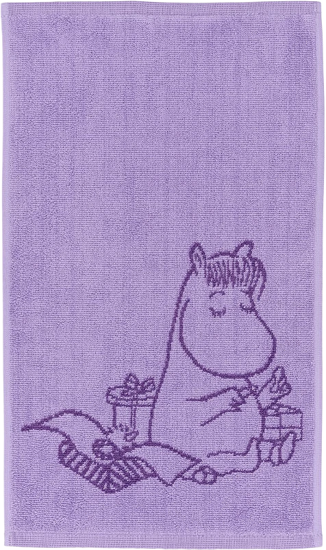 Mumin handduk 30x50 Snorkfröken violett