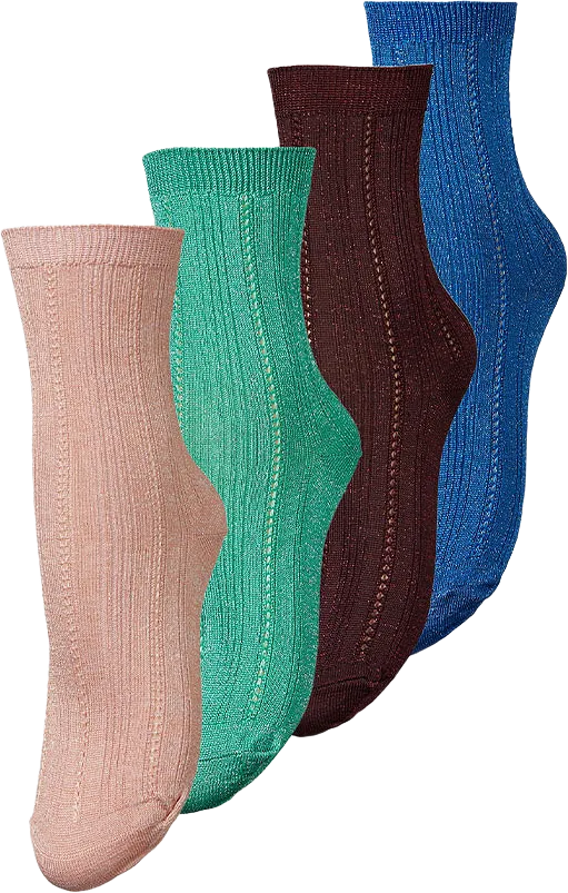 Glitter Drake Sock 4-Pack