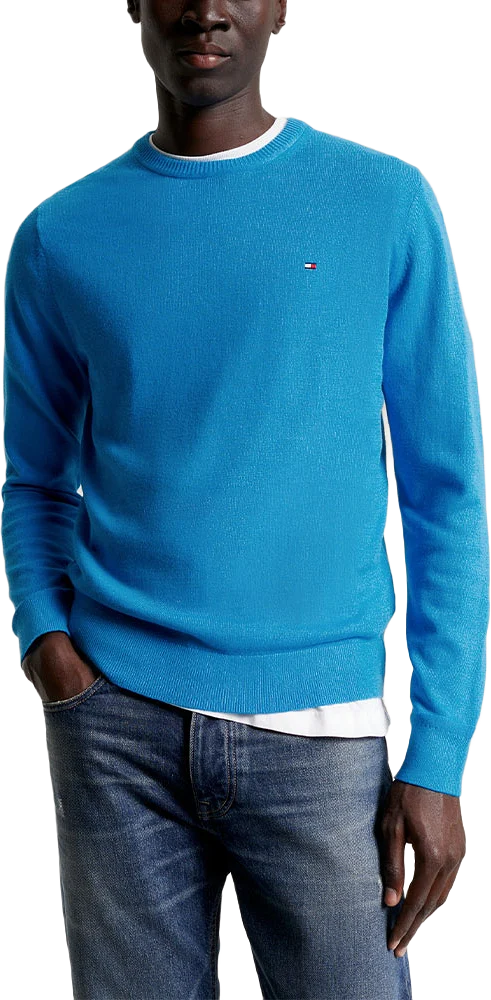 Crew neck pullover sweater