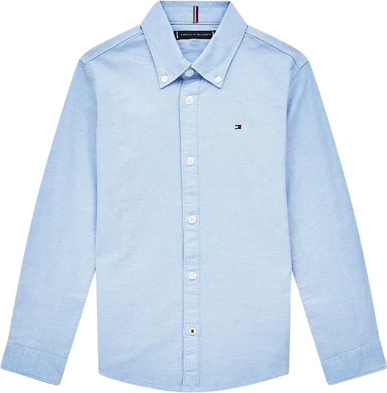 BOYS STRETCH OXFORD SHIRT L/S