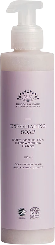 Exfoliating soap