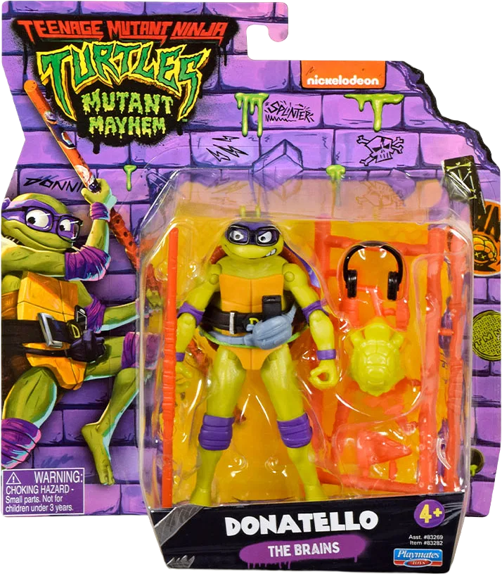 Turtles Mutant Mayhem Basic Figures Donatello