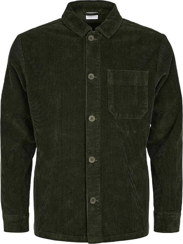 Stretched 8-wales Corduroy Overshirt - GOTS/Vegan