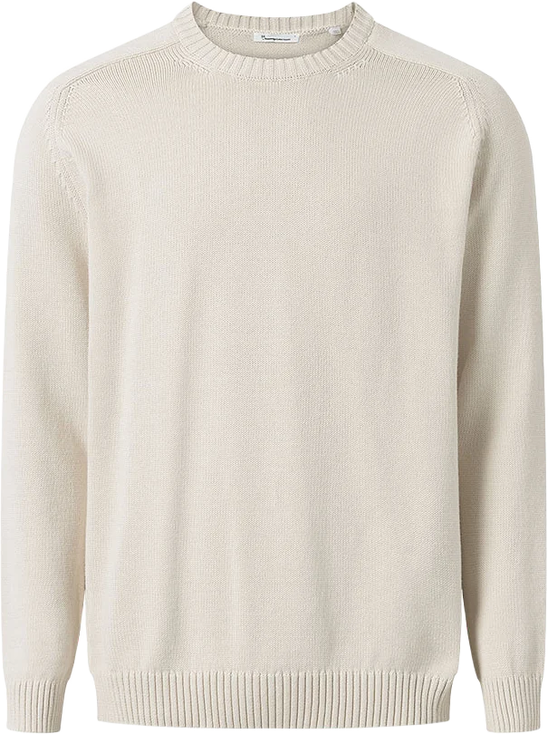 Plain Knitted Crew Neck - GOTS/Vegan