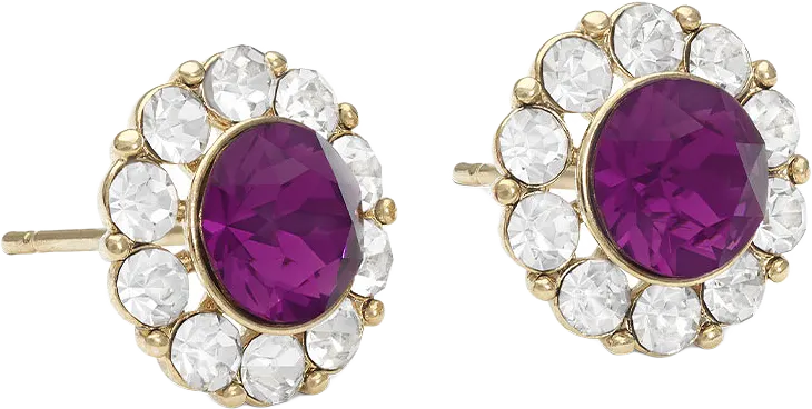 Miss Sofia Earrings - Amethyst