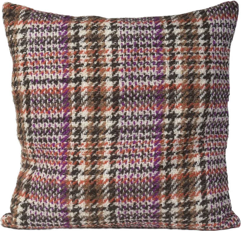 Kuddfodral 50x50 Soft Check Purple