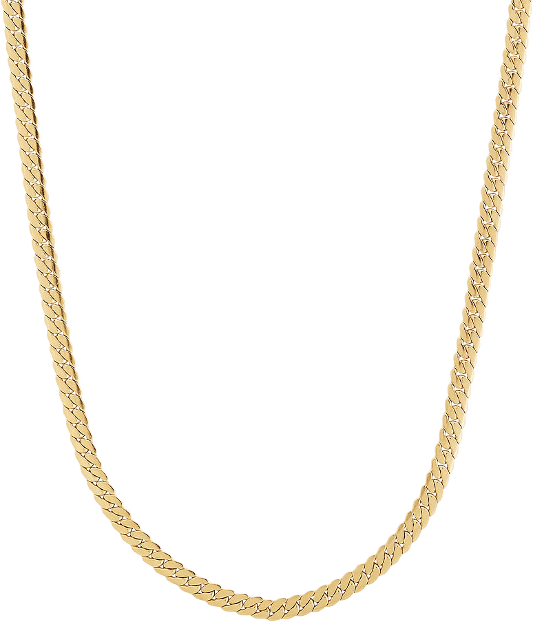 Trinity Chain Necklace 50 cm Gold