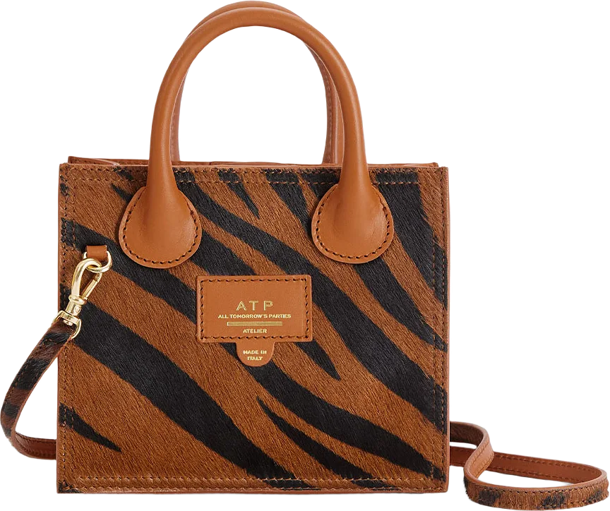 Masicelle Brandy Printed Zebra Pony/Vacchetta