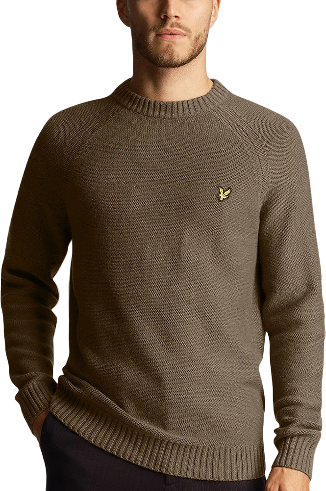 Raglan Donegal Crew Neck