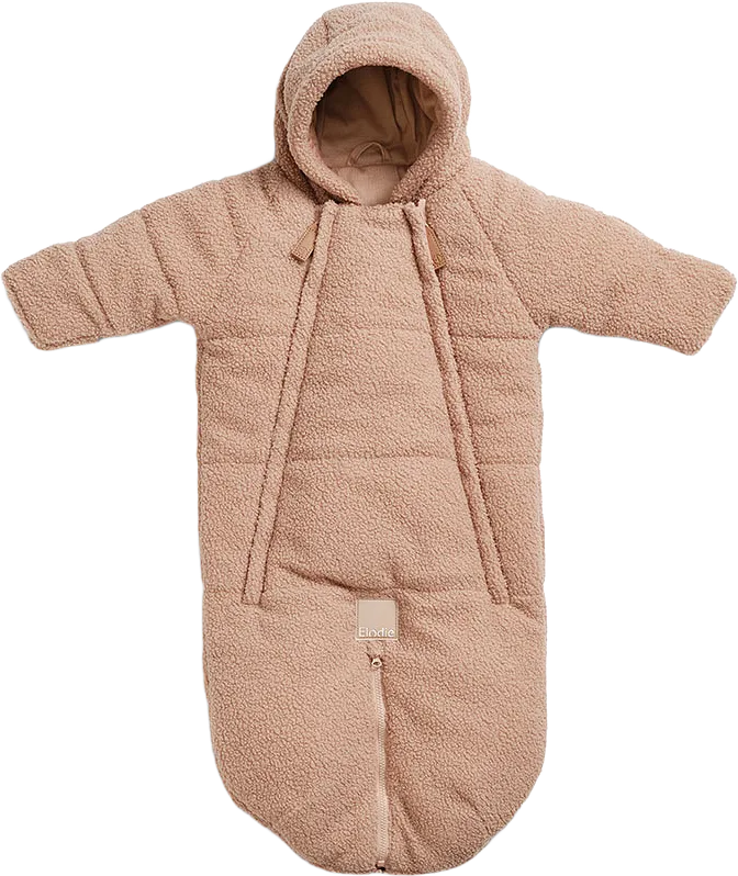 Baby Overall - Pink Bouclé 0-6m