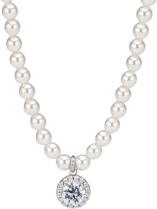 Necklace Pearl stone