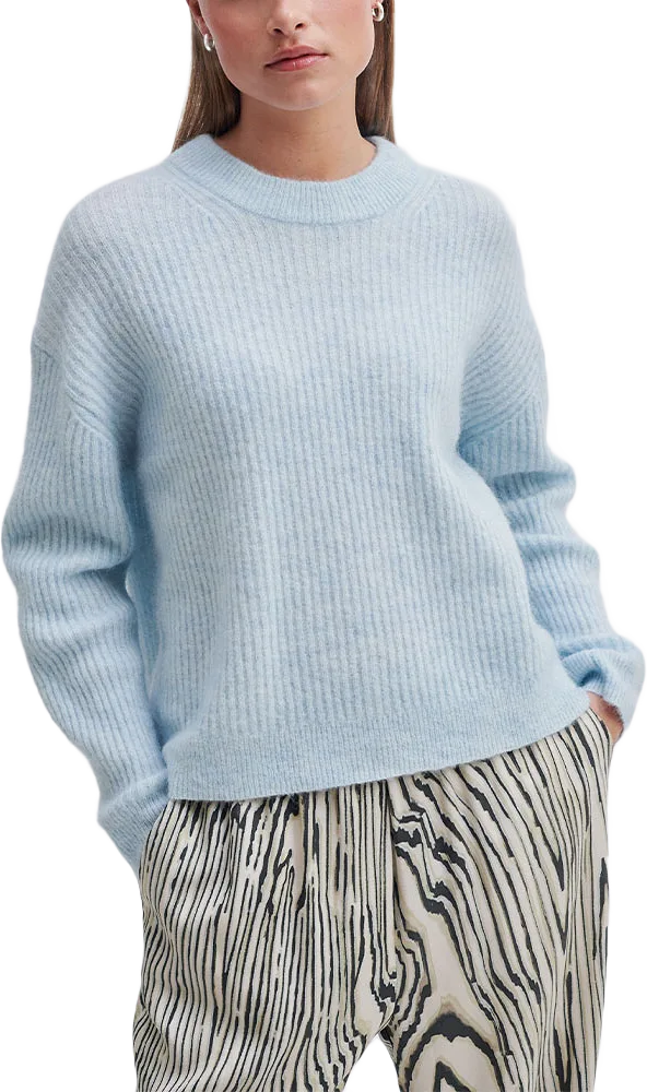 Brook Knit Rib O-Neck