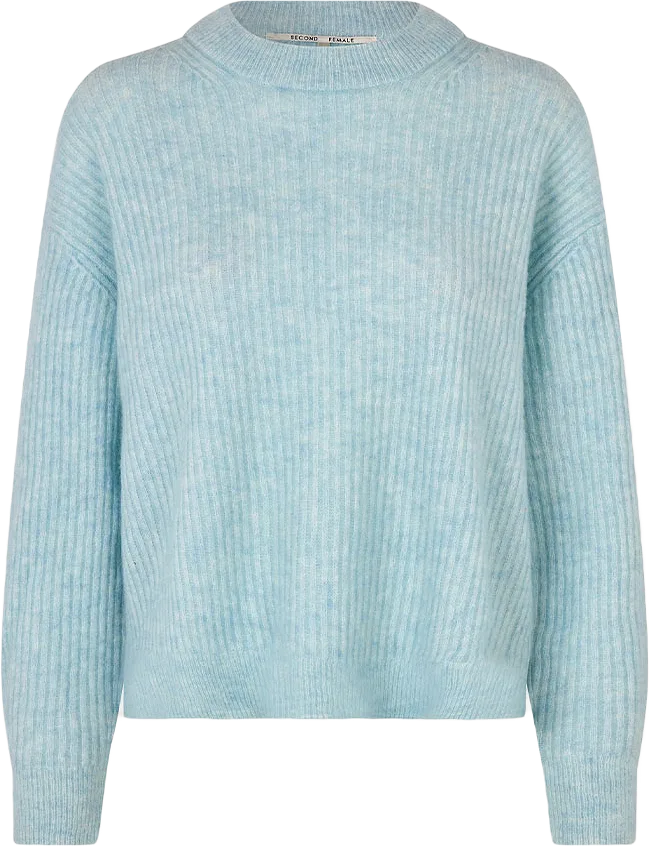 Brook Knit Rib O-Neck