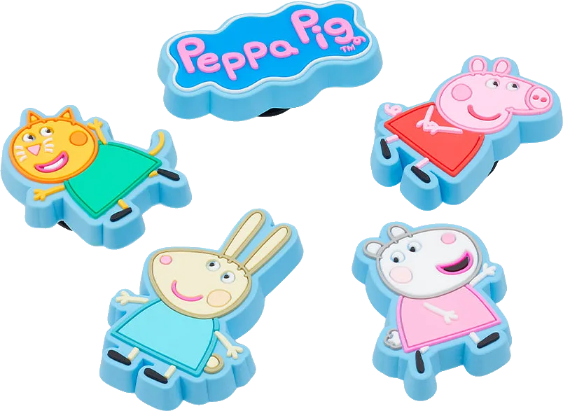 Peppa Pig 5 Pack Jibbitz