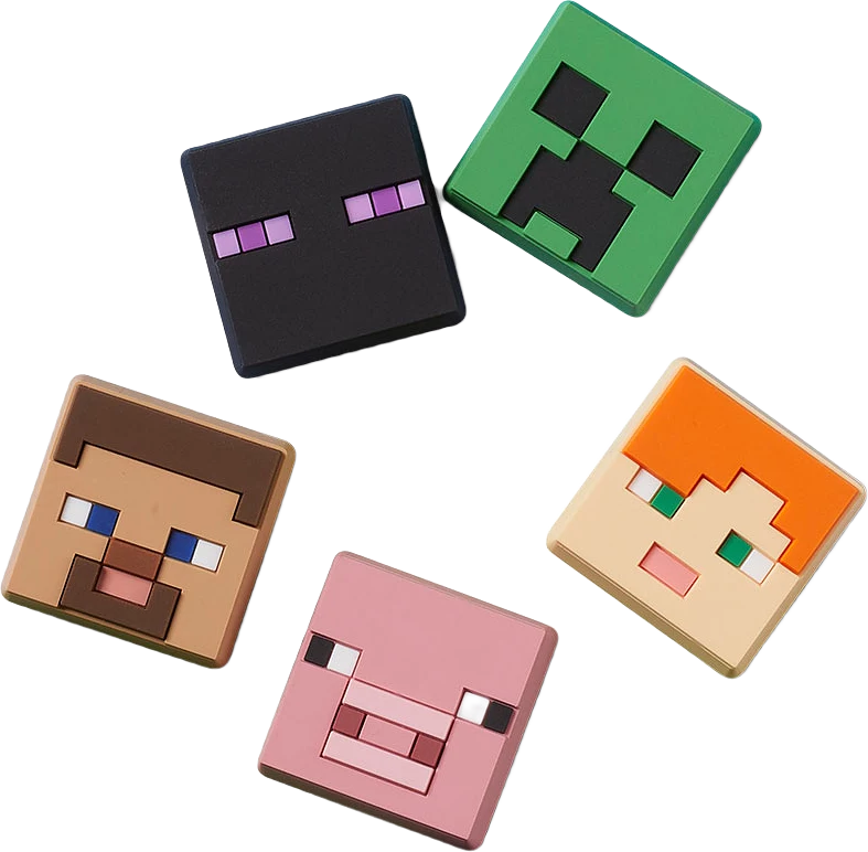 Minecraft 5 pack Jibbitz