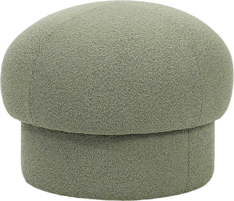 Uno Pouf - 65 cm, Grön