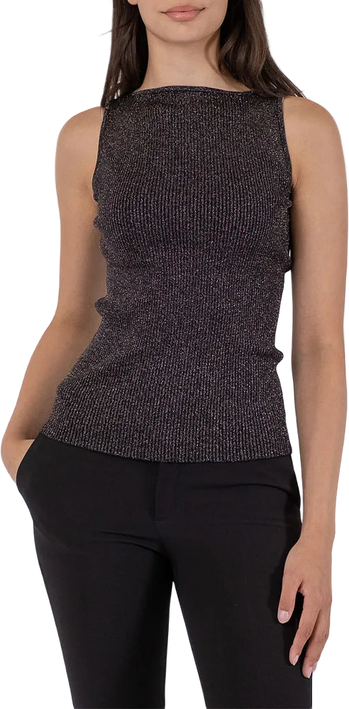 Talia Glitter Knit Top