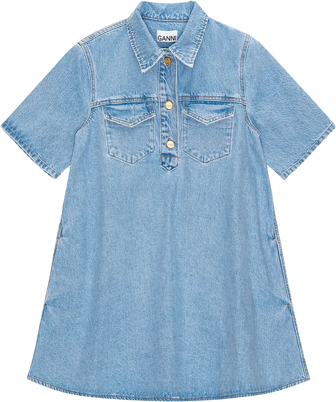 Mini dress Cutline Denim