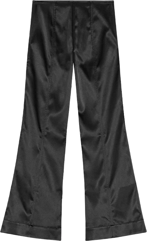Pants Double Satin Flared