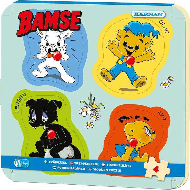 Knoppussel Bamse 4 bit