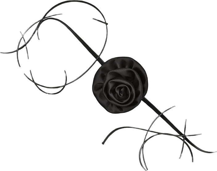 Luster Flower Choker