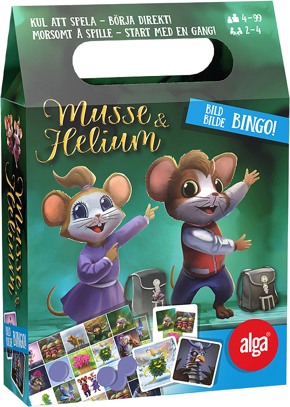 Musse & Helium Bild-Bingo