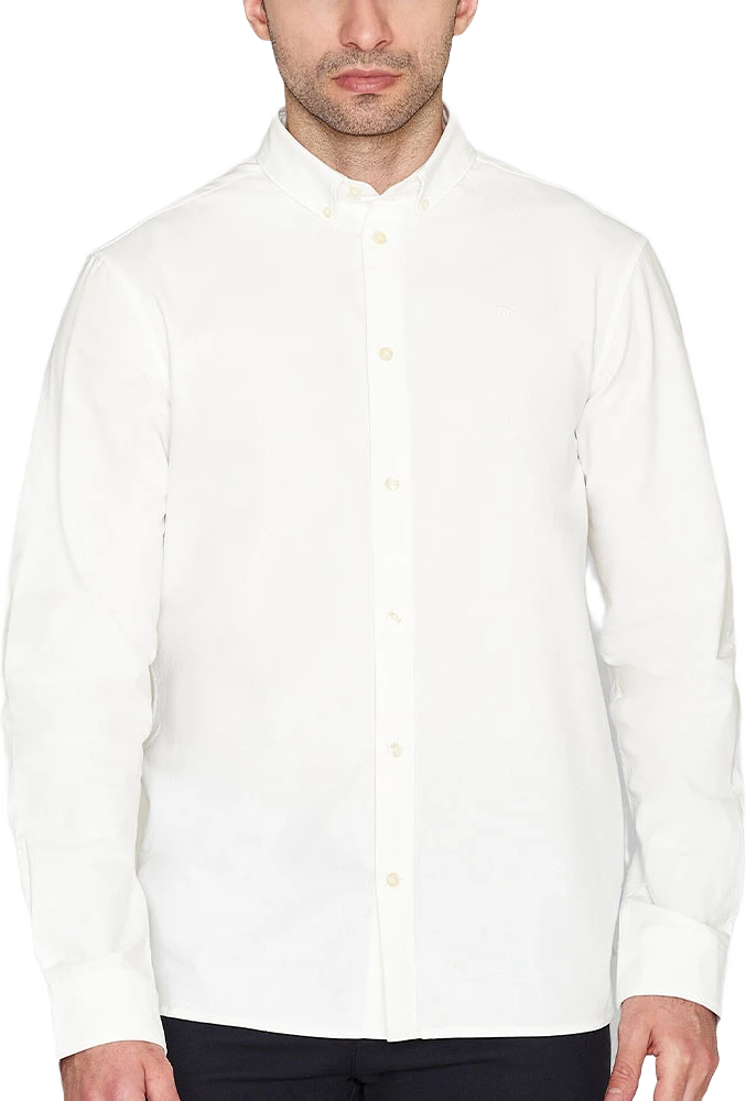 Harald Small owl oxford regular fit shirt - GOTS/Vegan