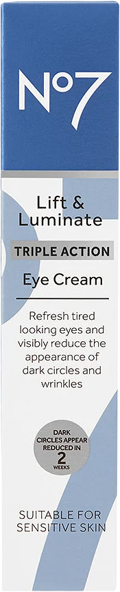 Lift & Luminate Triple action eye cream