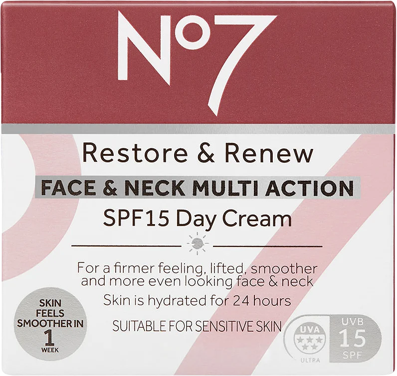 Restore & Renew Multi action day cream spf 15