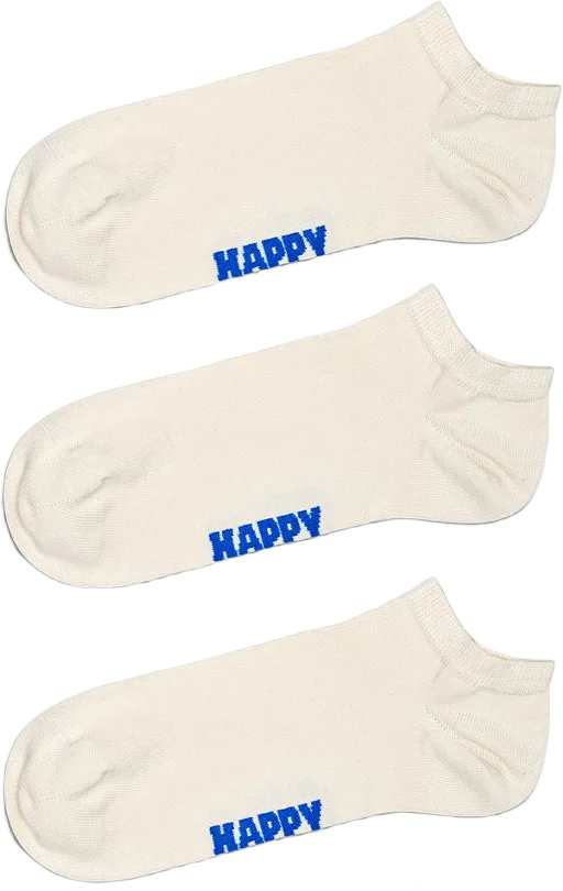 3-Pack Solid Low Socks